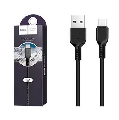 Кабель Hoco X20 Type-C Black (100см)